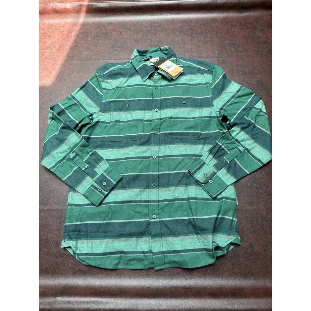 The North Face Flannel Striped Shirt Large New Lightweight Long Sleeve